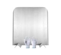 Fireback for Fireplace - Winter Warming Wall Protection | Stainless Steel Guard for Cafe Apartment Living Room Guest Room Study Vacation Home Villa with Heat Reflective Design Elegant Pattern Easy