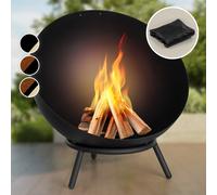 Fireball Brasero de acero inclinable para jardines o terrazas Ø 66 cm