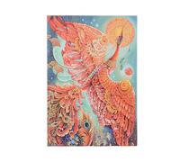 Firebird (Birds of Happiness) Midi Lined Hardback Journal (Elastic Band Closure)