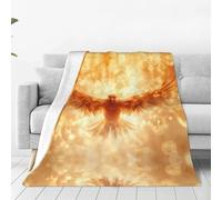 Firebird - Manta de franela ultrasuave con alas extendidas, una manta para el hogar, viajes y el aire libre, 40 x 30 pulgadas
