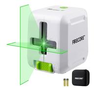 Firecore Nivel Laser, Láser Autonivelante con Modos Automático y Manual, Precisión de ±1,5 mm/7 m, Incluye Pilas AA y Bolsa, Ideal para Bricolaje y Reformas del Hogar