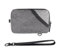 FIREDOG Bolsos de la prueba del olor, bolsos del almacenamiento del viaje alineados carbono del bolso de la prueba del olor, gris, Small (Pack of 1), De viaje