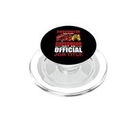 Firefighter Because Superhero Job Title Fireman Firefighters PopSockets PopGrip para MagSafe