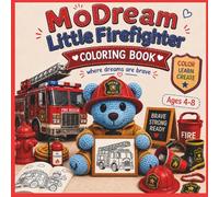Firefighter Coloring Book for Kids Ages 4-8: Firefighter Coloring Book for Kids Ages 4-8: Easy Fire Trucks, Rescue Vehicles and Fire Station Coloring Pages