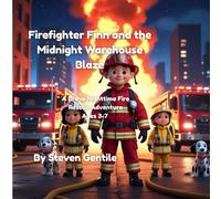 Firefighter Finn and the Midnight Warehouse Blaze: A Brave Nighttime Fire Rescue Adventure for Kids Ages 3-7 (Firefighter Finn: Fun & Adventures Stories)