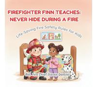 Firefighter Finn Teaches: Never Hide During a Fire: Life-Saving Fire Safety Rules for Kids (Firefighter Finn Fun Adventure Series - Book 6)