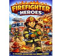FireFighter Heroes: A Coloring Adventure for Brave Kids