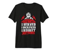 Firefighter I Served Funny Fireman Firefighters Lovers Camiseta Premium