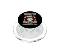 Firefighter It's In My DNA Fireman Proud Firefighters Lovers PopSockets PopGrip para MagSafe