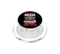 Firefighter Job Title Fireman Proud Firefighters Lovers PopSockets PopGrip para MagSafe