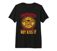 Firefighter My Job Is To Save Your Proud Firefighters Camiseta Premium