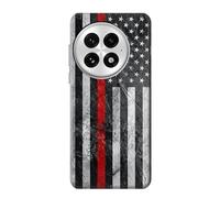 Firefighter Thin Red Line American Flag Funda Carcasa Case para OnePlus 13