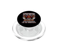 Firefighter We The Willing Funny Fireman Firefighters Lovers PopSockets PopGrip para MagSafe
