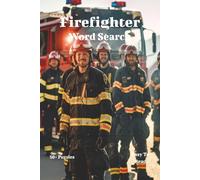 Firefighter Word Search Book: Word Searches with Easy to Read Print about Firefighters and More | 6x9 inches, 110 pages | 50+ Puzzles.