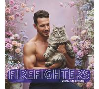 Firefighters 2026 Calendar: twelve months of real Firemen and their feline friends.