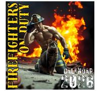 Firefighters Calendar 2026: Twelve Months of Strength, Smiles, and Shirtless Confidence, Hot Humor & Heroic Moments