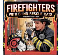 Firefighters with Blind Rescue Cats calendar 2026 2027: A Heartwarming Photographic Celebration of Brave Firefighters, Blind Rescue Cats, and the ... of Compassion, Trust, and Second Chances