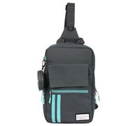 FIREFIRST x Hatsune Miku Bolso Cruzado Bolso de Hombro | Producto Con Licencia Oficial; Repelente Al Agua; Incluye Una Minibolsa De Miku; Ideal Para Convenciones Y Cosplay