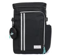 FIREFIRST x Hatsune Miku Mochila Redonda Grande, 19,3 L De Alta Capacidad, Con Mini Estuche De Almacenamiento, Ideal Para El Uso Diario, Convenciones Y Cosplay.