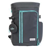 FIREFIRST x Hatsune Miku Mochila Redonda Grande, 19,3 L De Alta Capacidad, Con Mini Estuche De Almacenamiento, Ideal Para El Uso Diario, Convenciones Y Cosplay.