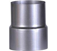 FIREFIX A110/RD Reducción de 120 a 110, Fal, Conector de Horno Ø 120 a Conector de Pared Ø 110 mm, diámetro de 120 mm - Tubos de Horno de Chapa de Acero, 0,6 mm de Grosor, Manguito Interior