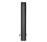 FIREFIX R130/1D Tubo para Chimenea, Negro