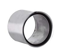 FIREFIX R130/WD - Forro doble para pared (para tubos de 2 mm de grosor, 130 mm de diámetro, sin pintar)