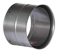 FireFix R150/WD - Revestimiento de pared doble para estufas de estufa de 2 mm de diámetro, 150 mm de diámetro, sin pintar