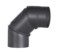 FIREFIX R160/B - Arco de tubo de estufa, color negro