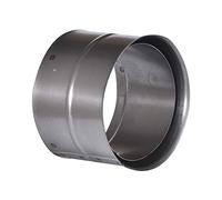 FIREFIX R160/WD - Revestimiento de pared doble para estufas de 2 mm de diámetro, 160 mm de diámetro, para estufas y hogueras sin pintar