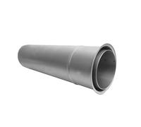 FIREFIX R80/WDV - Tubo para estufa de pellets (80 mm, revestimiento de pared)