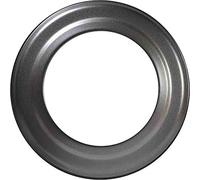 FIREFIX RD150/R - Roseta para tubos de estufa de 2 mm, 150 mm de diámetro, para estufas y chimeneas, color gris oscuro y negro rígido