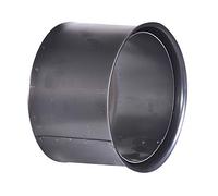 FIREFIX Revestimiento de pared R180/WD, doble, adecuado para tubos de estufa/tubos de humo de 2 mm de grosor de 180 mm de diámetro, para estufas y chimeneas, sin pintar