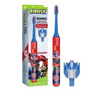 FIREFLY Cepillo de dientes sónico con cubierta higiénica 3D, suave, transformadores, a partir de 3 años