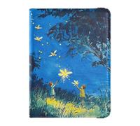 Firefly Lighting Up The Night - Soporte de cuero para pasaporte para viajes, antirrobo, para mujer, accesorios imprescindibles para viajes