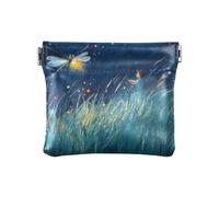 Firefly Lighting Up The Summer Fashion - Monedero de cuero para mujer, impermeable, organizador de artículos personales para hombres y mujeres, bolsas de viaje para monedas de mujer