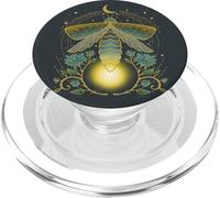 Firefly, Magical Lunar Mystical Design for Nature Lovers PopSockets PopGrip para MagSafe