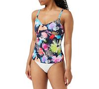 FIREFLY MEA Mm Partes de Arriba de Bikini Navy Dark/Flower 36B