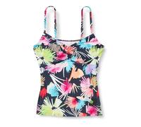 FIREFLY MEA Mm Partes de Arriba de Bikini Navy Dark/Flower 38C