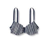 FIREFLY Miriam Mm Partes de Arriba de Bikini Navy Dark/Stripe 40D