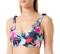 FIREFLY Muriel Mm Partes de Arriba de Bikini Navy Dark/Flower 46E