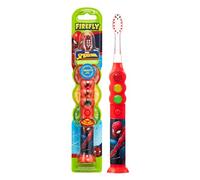 Firefly Spiderman "Ready Go!" Cepillo de dientes eléctrico para niños, temporizador de cepillado de superhéroes, 1 unidad