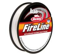 FireLine - Hilo de cuentas trenzadas, 0.006 pulgadas, transparente