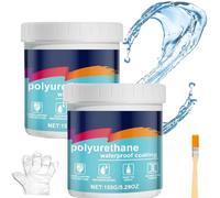 Firelye Polyurethane Waterproof Coating, Super Strong Bonding Waterproof Anti-Leakage Agent, Invisible Waterproof Anti-Leakage Agent, Waterproof Insulating Sealant (Grey,2 pcs)