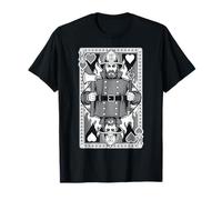 Fireman Fire Fighter King of Hearts Vintage Juego de Cartas Camiseta