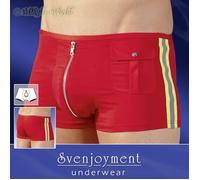 Fireman Microfibra Pantalones Con Tiras Reflectantes Rojo-Amarillo