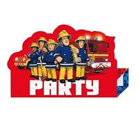 Fireman Sam invitaciones de stand-up