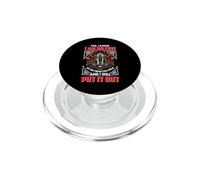 Fireman Yes I Know I Am On Fire Firefighter Firefighters PopSockets PopGrip para MagSafe