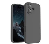 FireNova Magnetic for iPhone 17 Case, Compatible with MagSafe, [Integrated Silicone Camera Control Button] [Camera Protection] Anti-Scratch Microfiber Lining Phone Case, 6.3", Space Gray