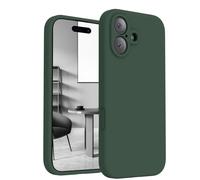 FireNova Magnetic for iPhone 17 Case, Compatible with MagSafe, [Integrated Silicone Camera Control Button] [Camera Protection] Anti-Scratch Microfiber Lining Phone Case, 6.3", Alpine Green